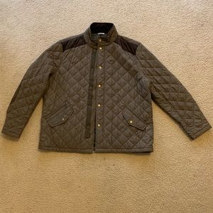 Barbour quilted down jacket